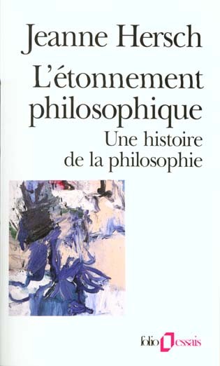 L'étonnement philosophique