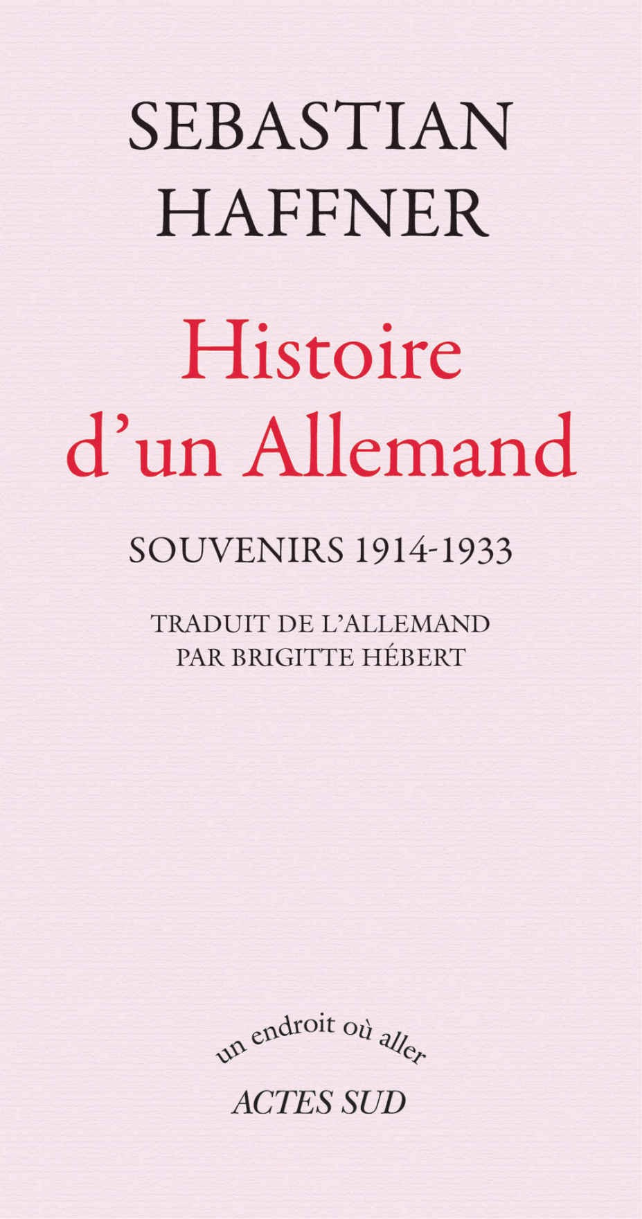 Histoire d'un Allemand