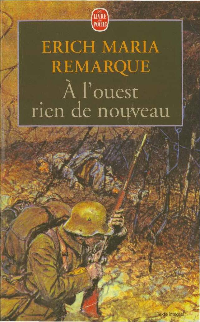 À L’ouest rien de nouveau